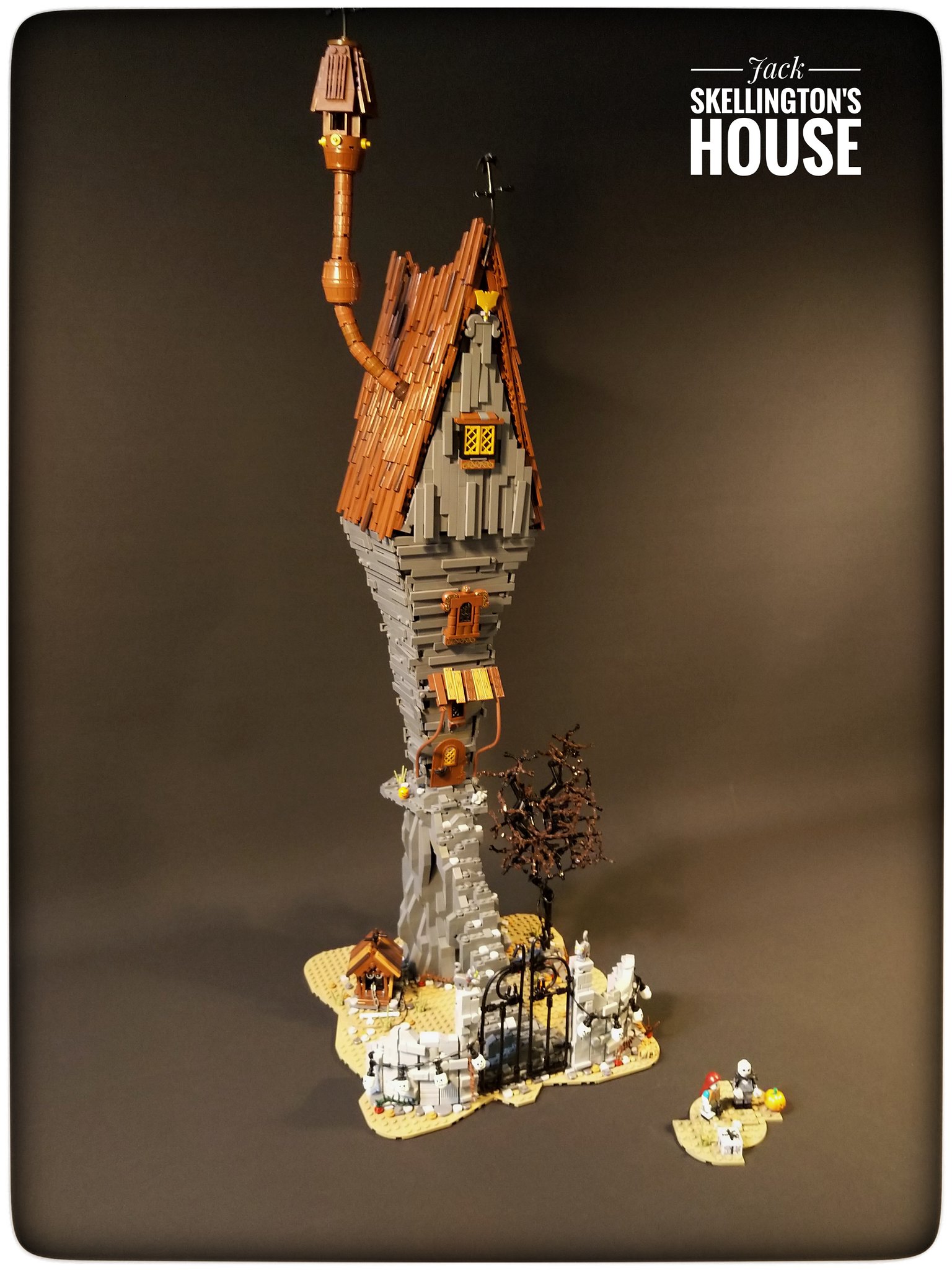 The Nightmare Before Christmas LEGO MOC! (MB Bricks' Halloween