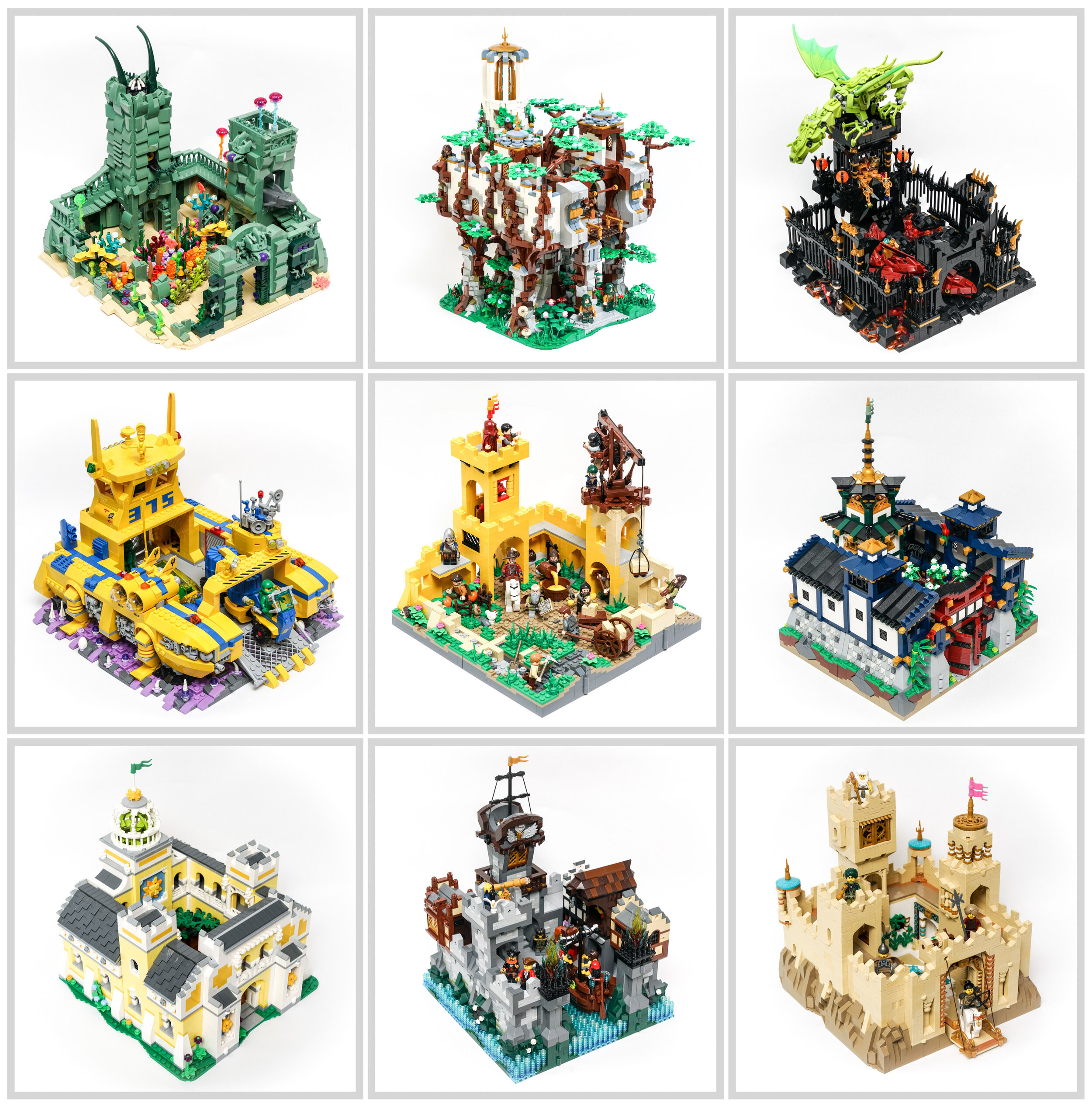barbermaskine Udholde kat Yellow Castle Tributes - BrickNerd - All things LEGO and the LEGO fan  community