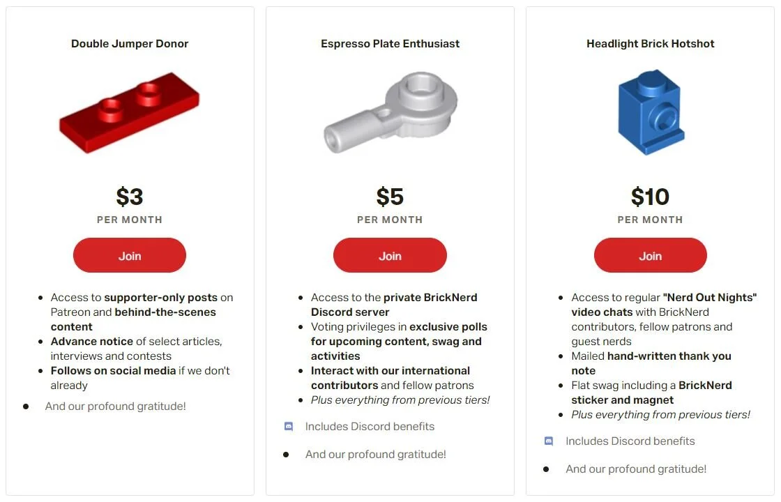 Support BrickNerd (and Get Swag!) By Becoming a Patron - BrickNerd ...