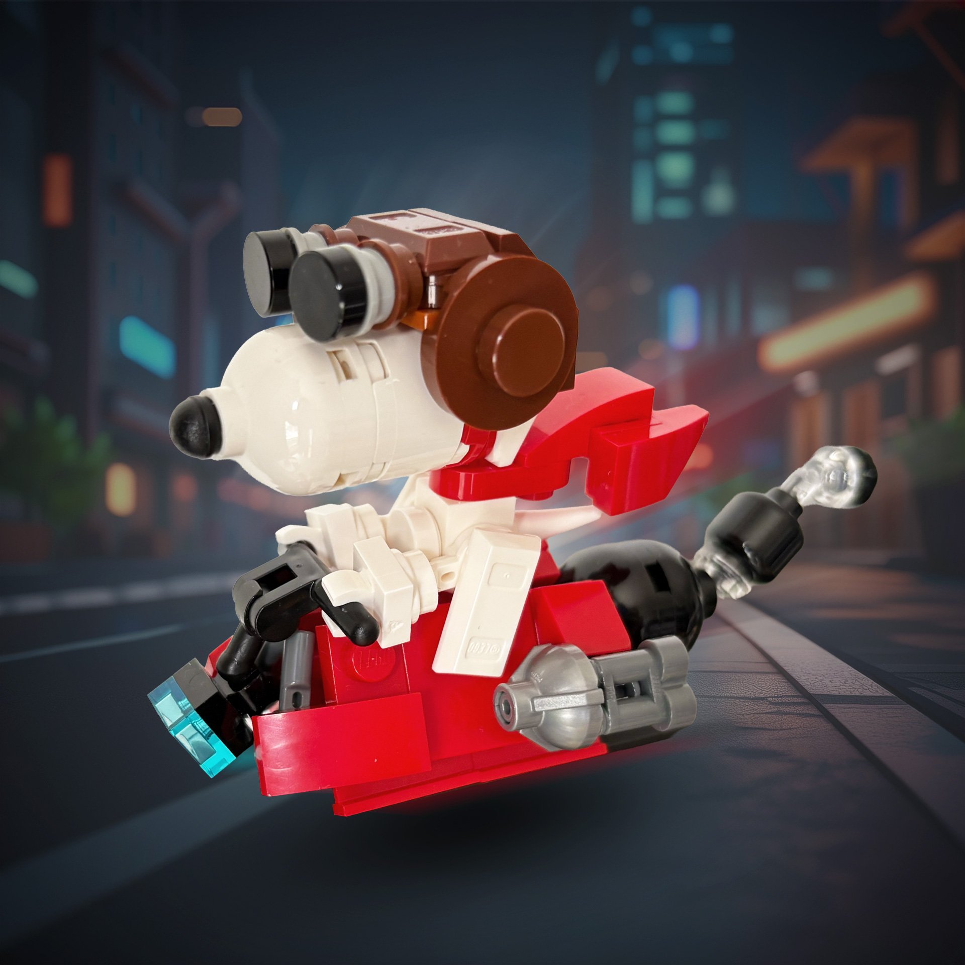 Snoopy's Flying Speeder Doghouse