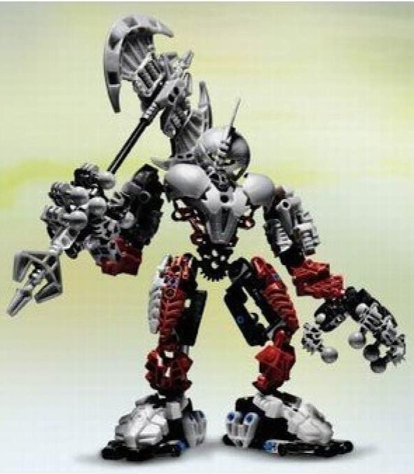Right: The original Axonn Bionicle set