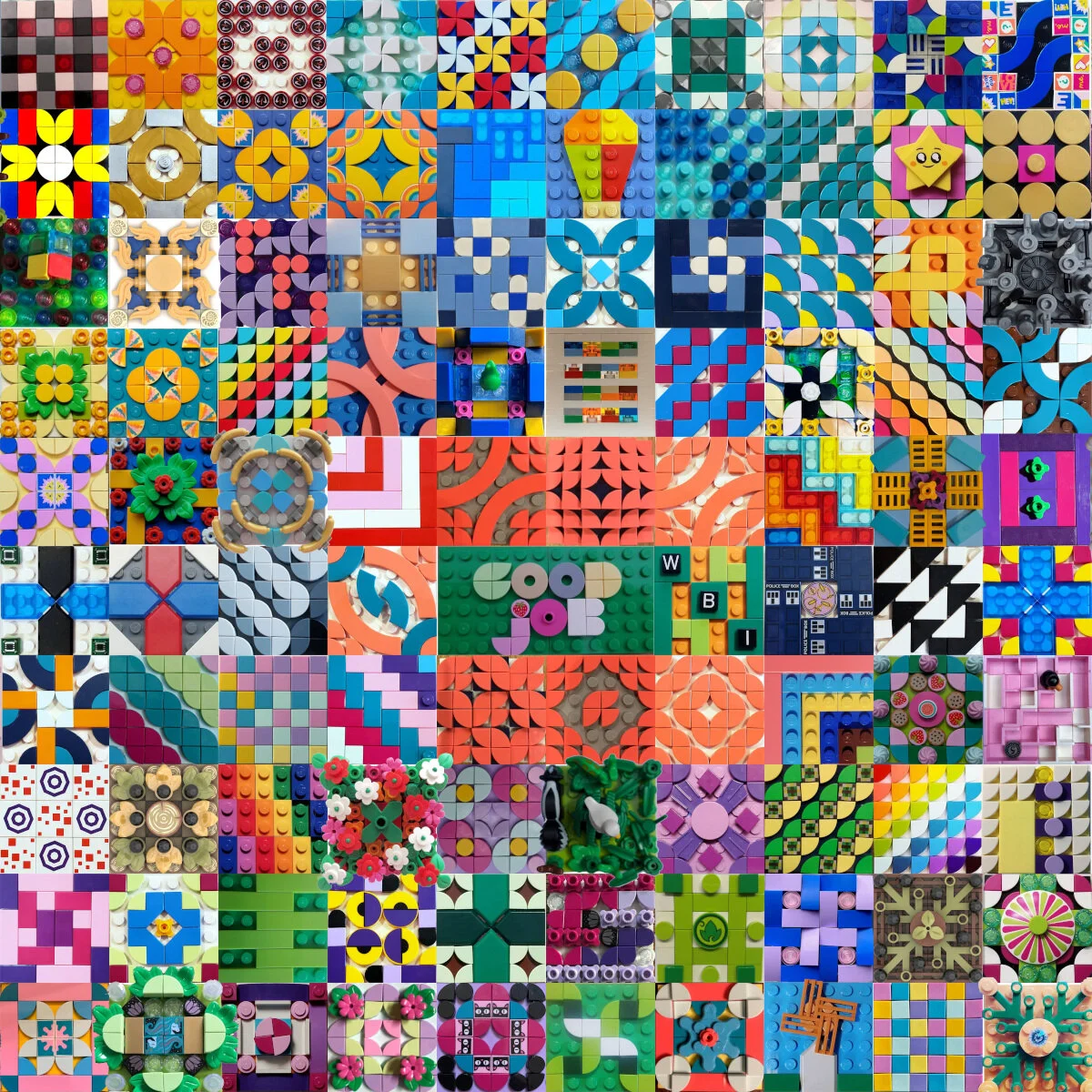 A LEGO Community Quilt to Honor International Women’s Day