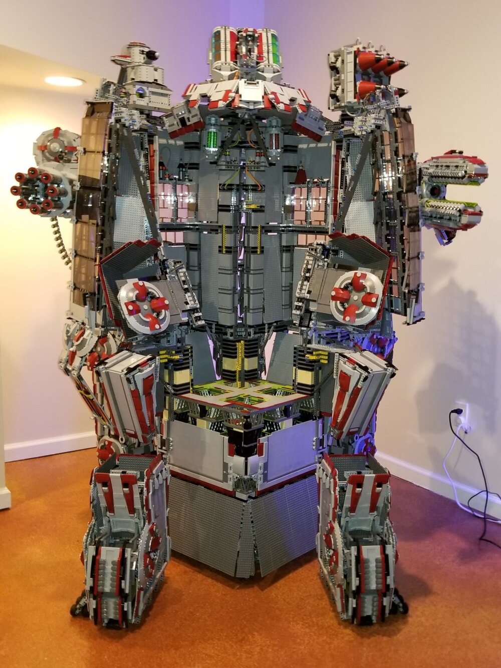 Control Transferred to Pilot: Gerry Burrows' LEGO T-5 Affliction Mech - BrickNerd - All things and the LEGO fan community
