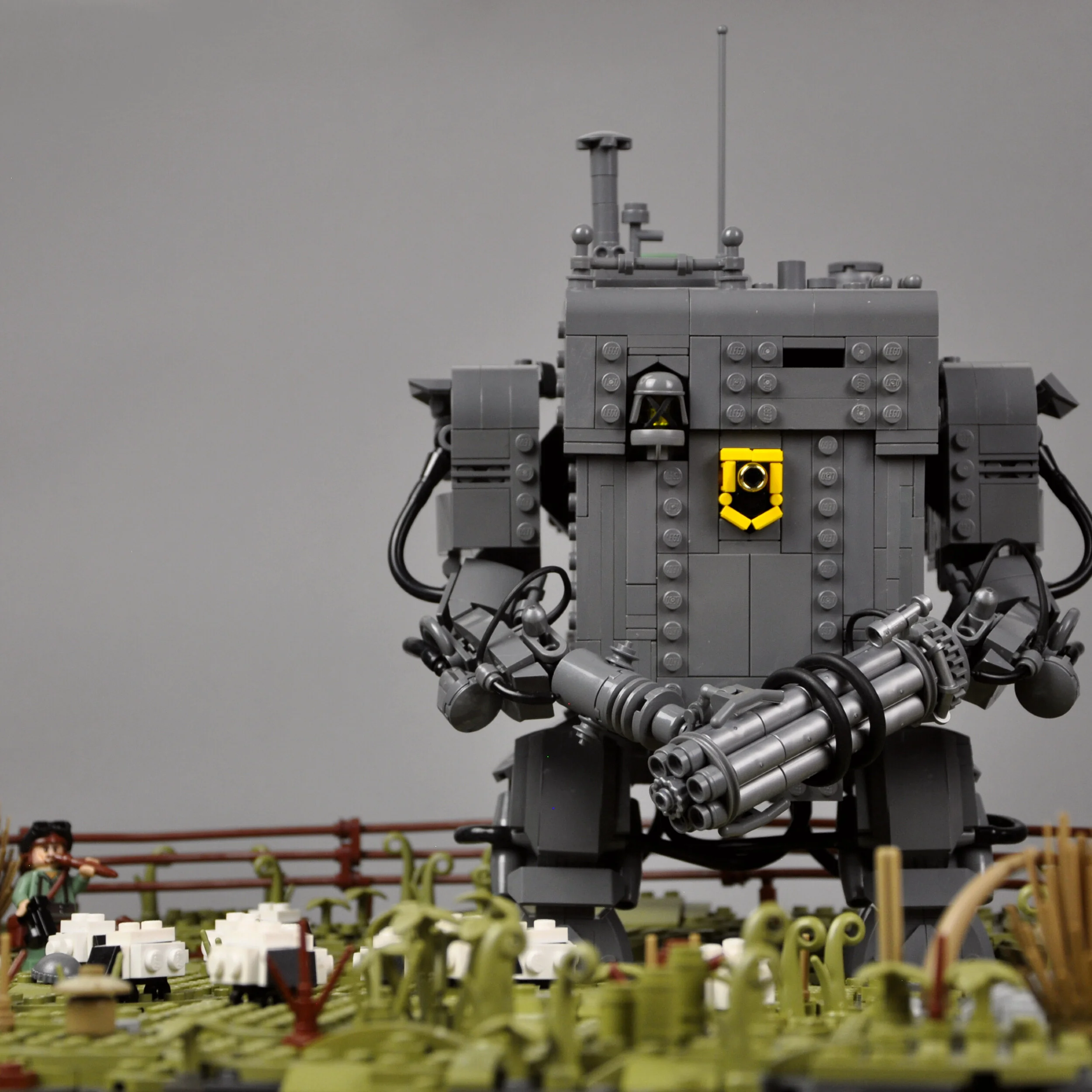 The 1920+ Collab Making Jakub Różalski's Mech Artwork Materialize in LEGO
