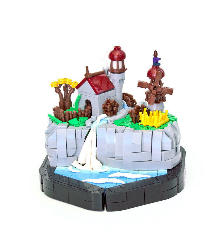 Roanoke Handybuck and his Micro Meek Creek Village