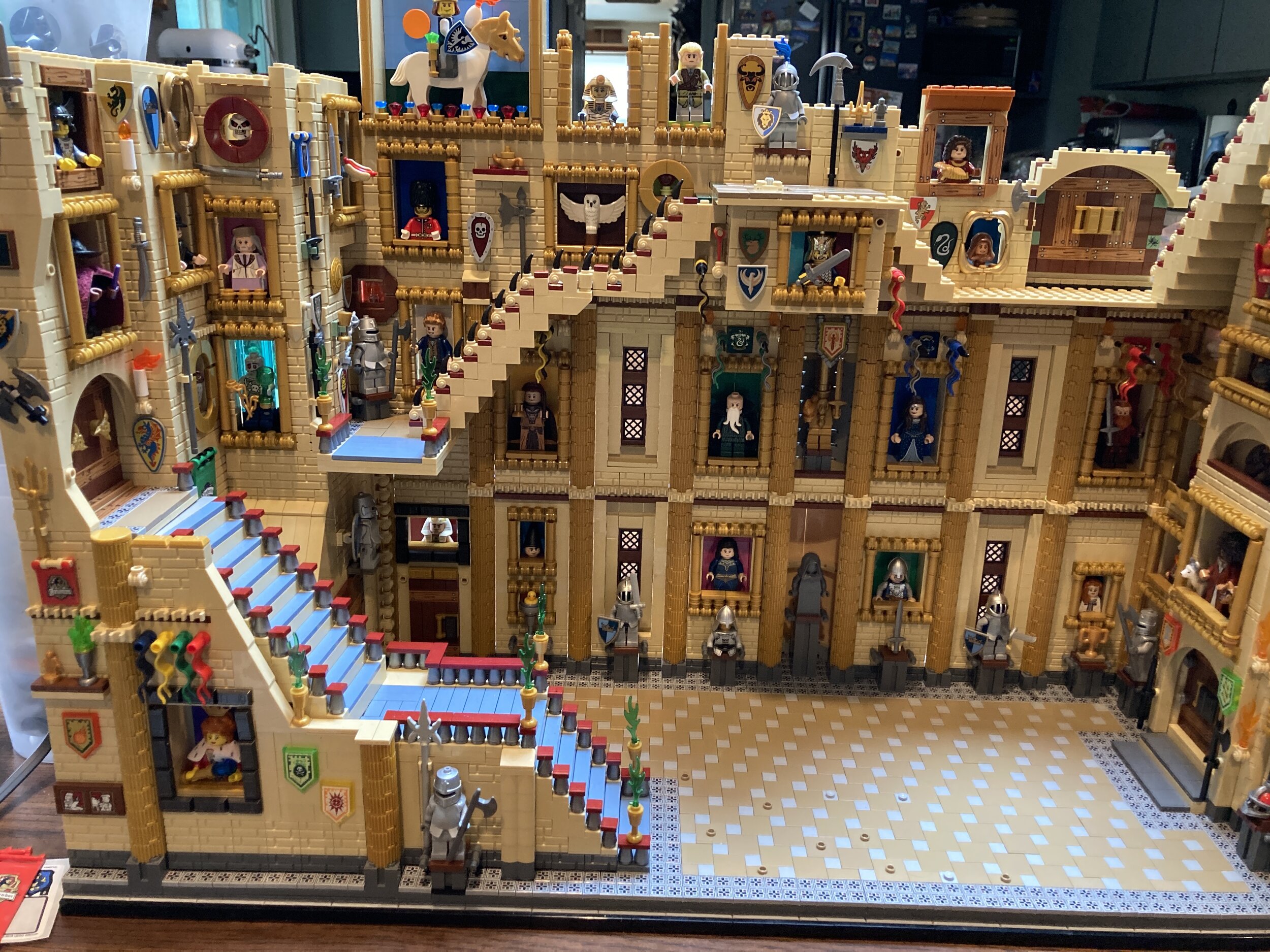 Hogwarts Grand Staircase: The Evolution of a MOC - BrickNerd - All