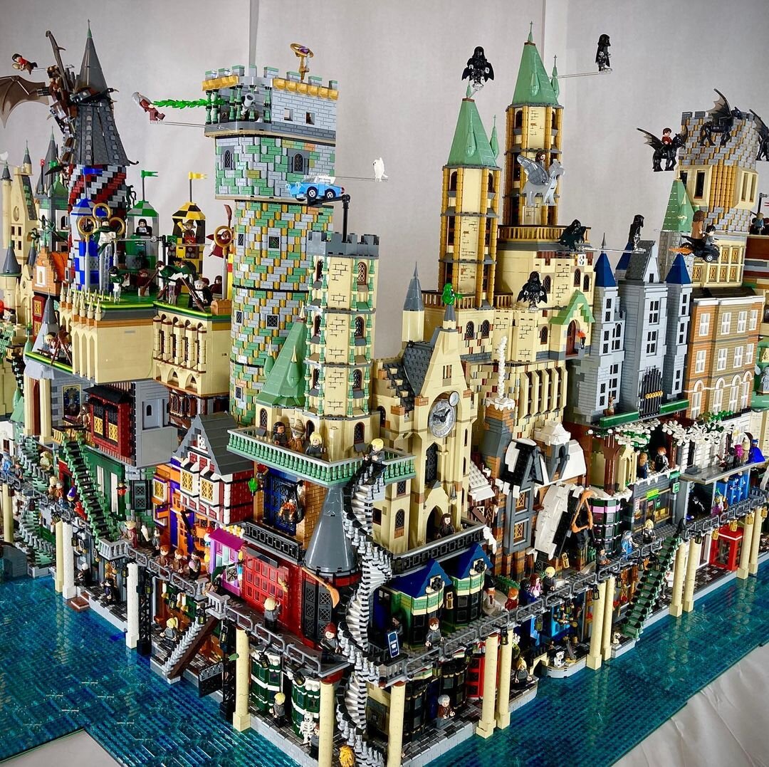 My Lego Hogwarts Castle MOC Harry Potter