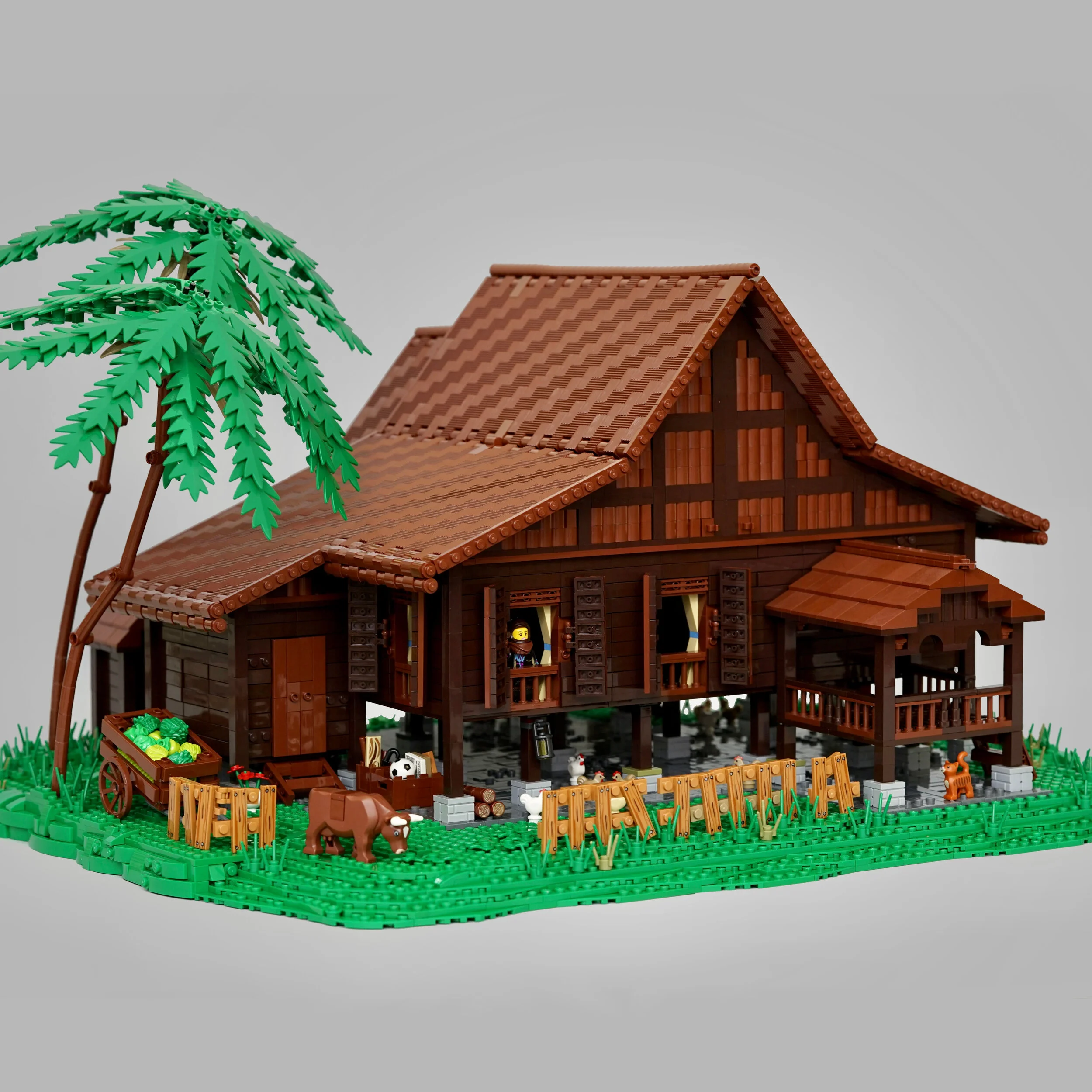 Kampung Out in Malaysian Style