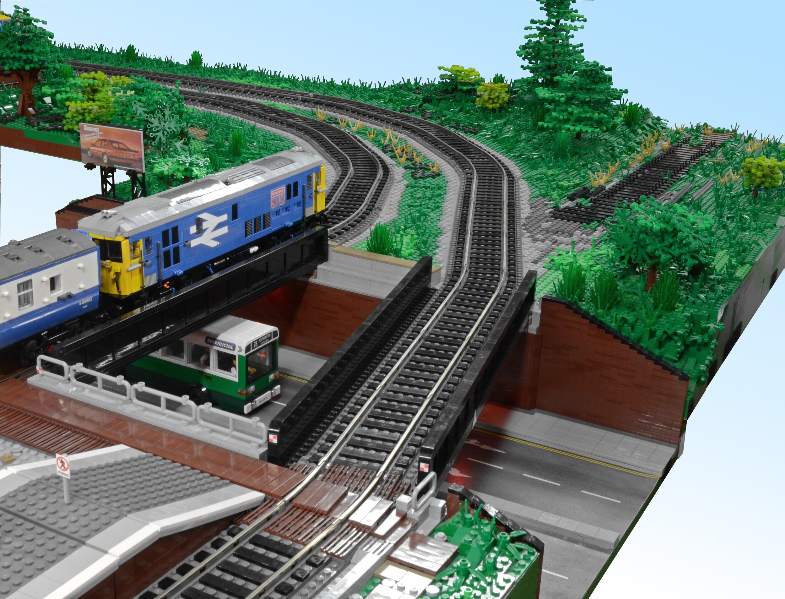 Ballasting Track: The "X" Factor Your LEGO Train Layout - BrickNerd - All things LEGO and the LEGO community