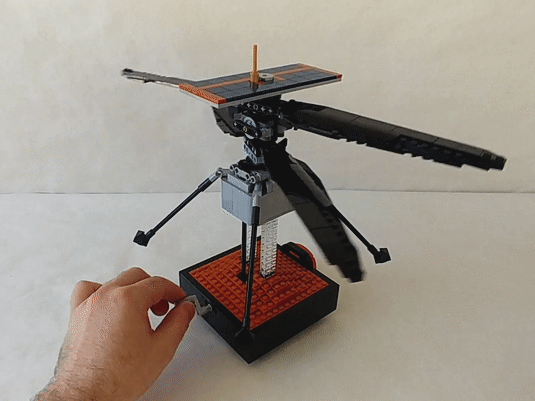 1 to 3 LEGO Ingenuity in Action - BrickNerd.gif