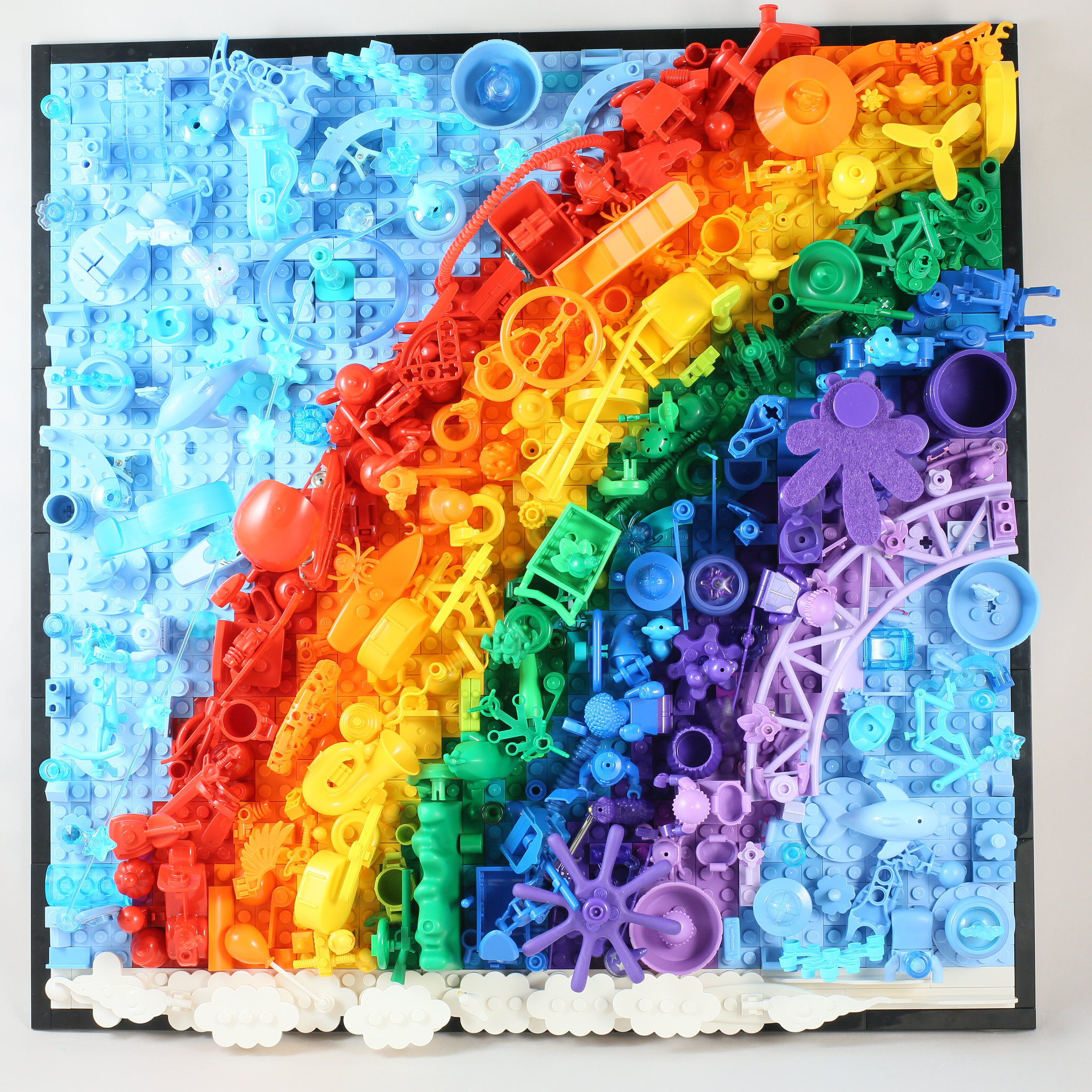 How to Build a LEGO Rainbow