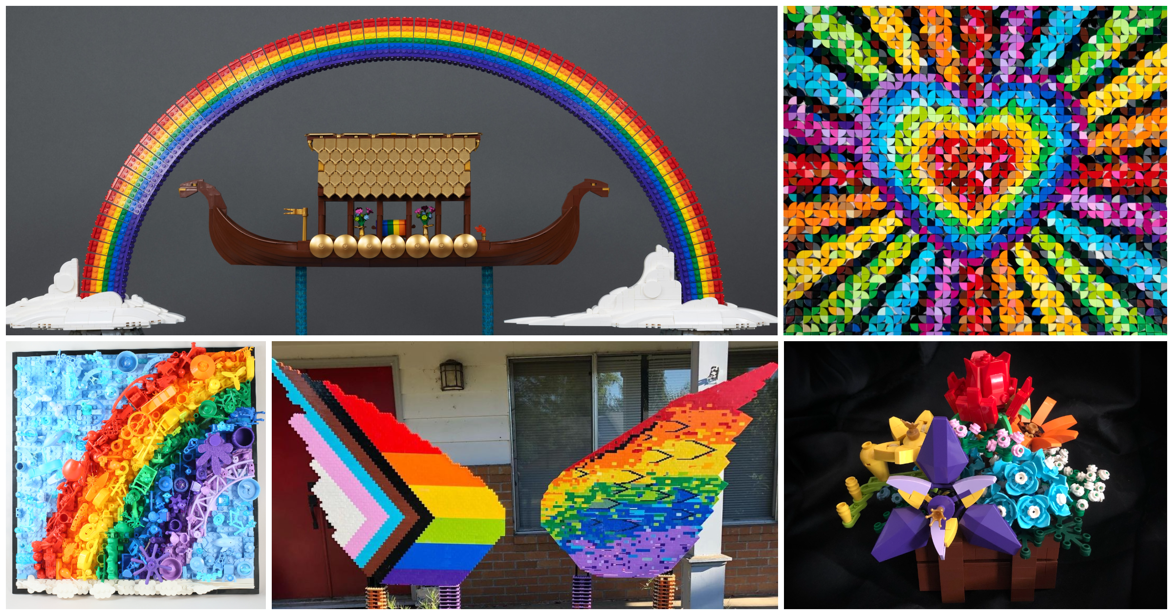 How to Build a LEGO Rainbow