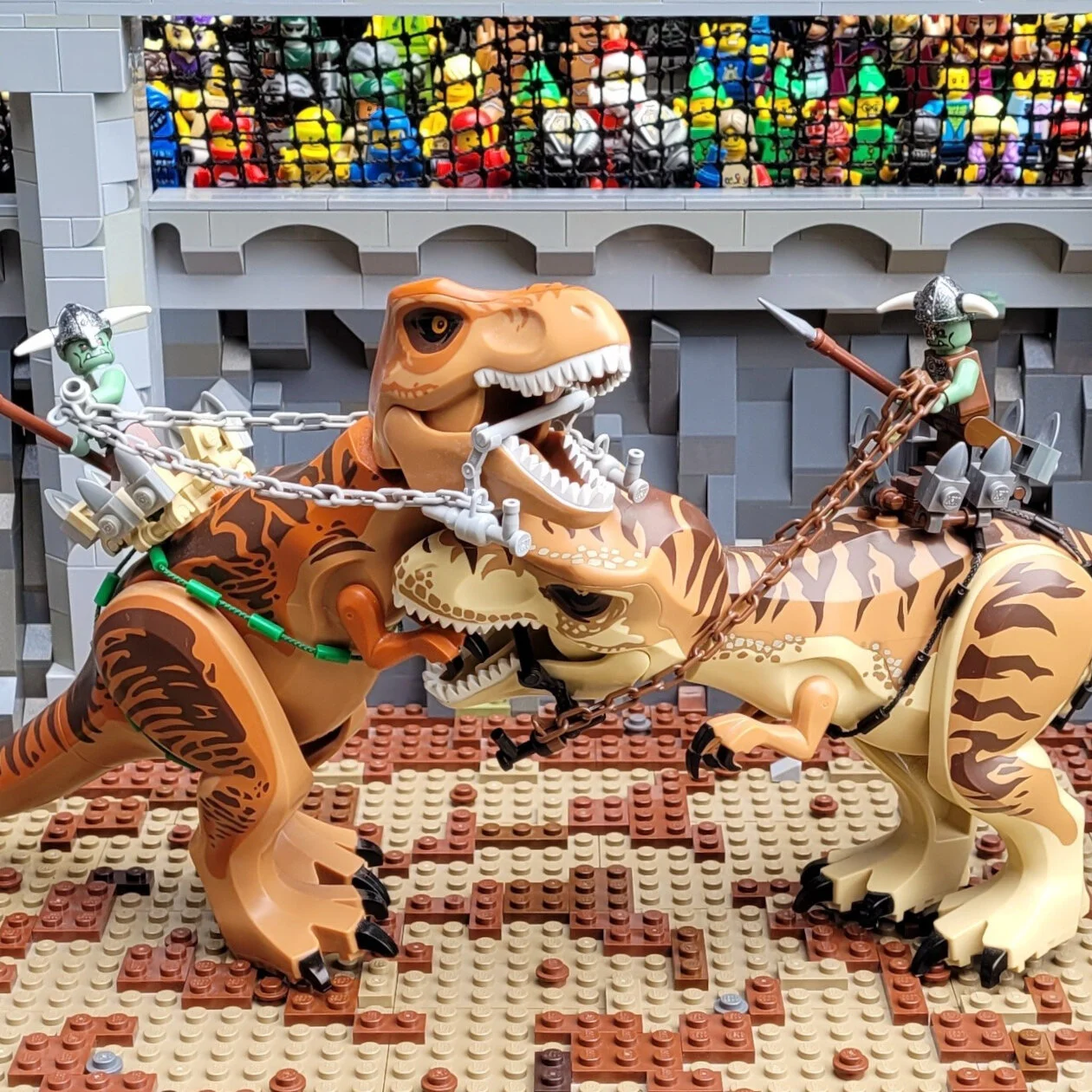 The Clanging of Spears and the Roar of Dinosaurs