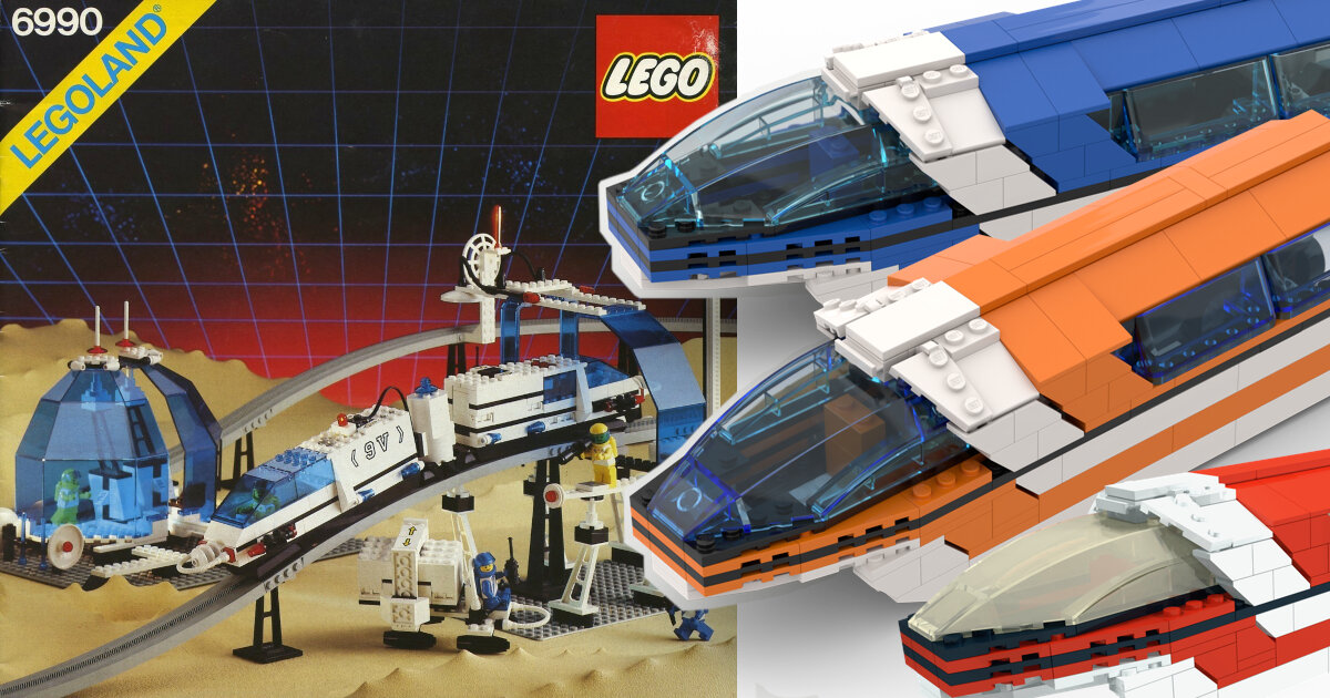 Lego Monorail 1 SOUPLE 
