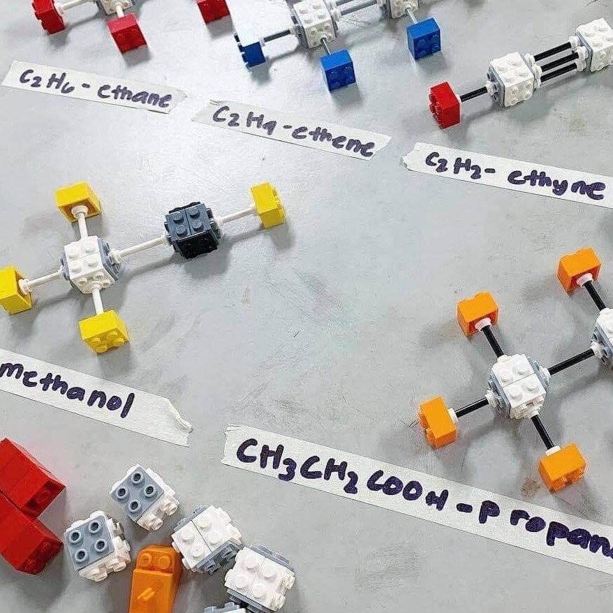 Teaching Chemistry with LEGO