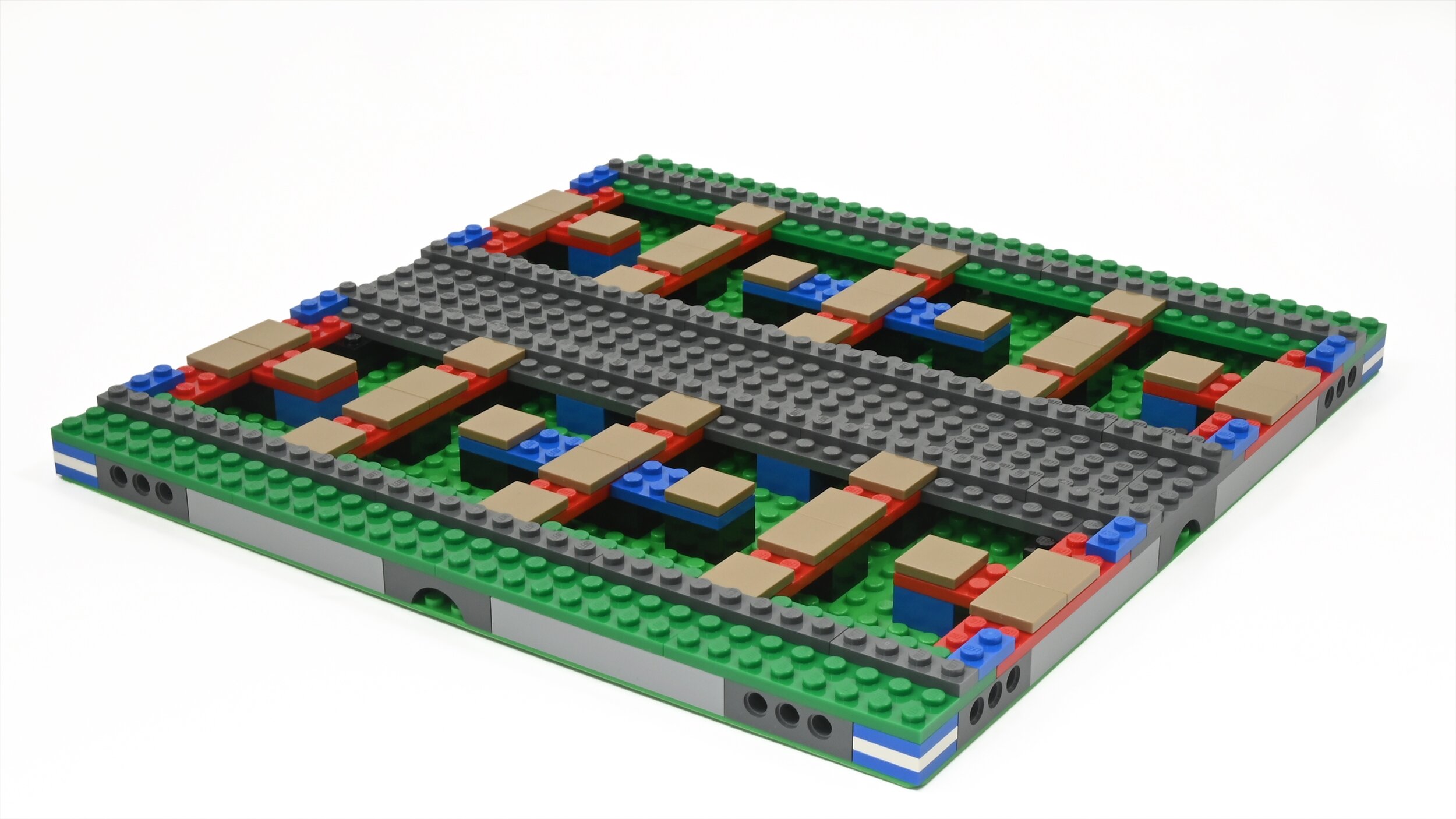 MILS 32x32 Double Straight Track Module