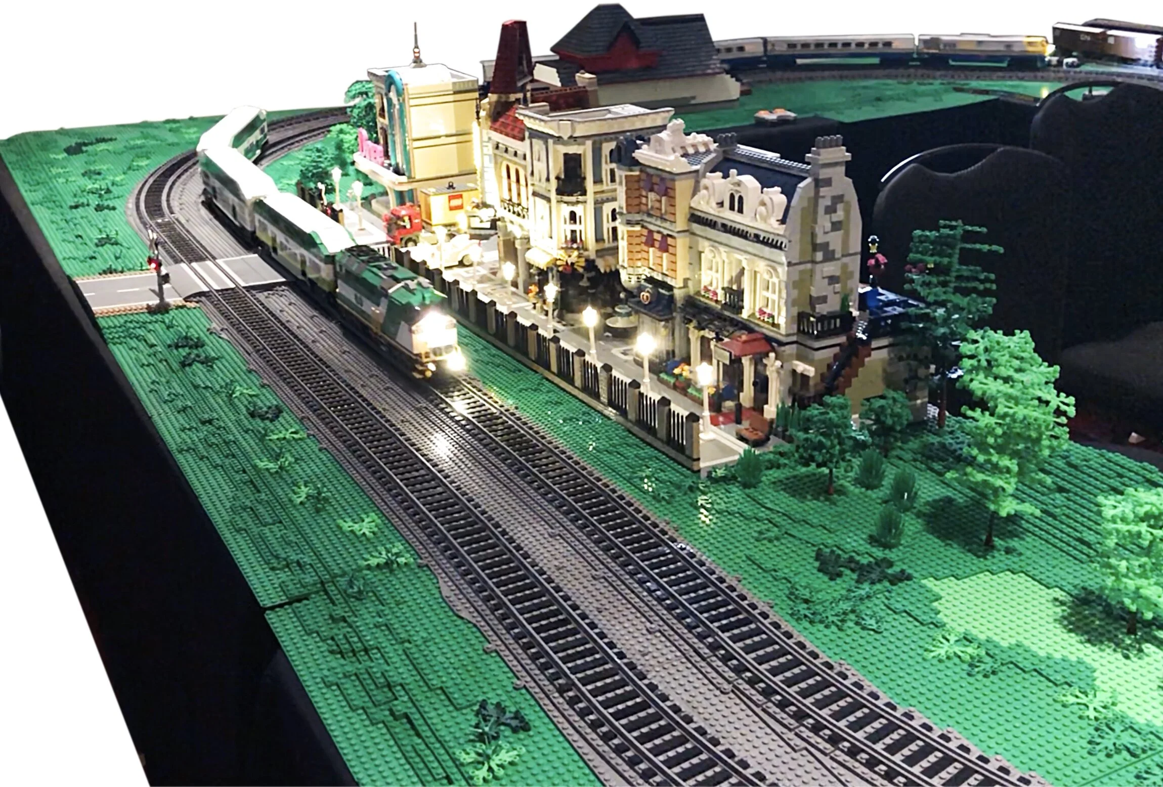 How To Modularize Your LEGO Train Layout with MILS - BrickNerd - All ...