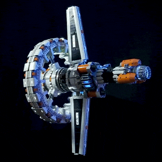 Inside the The Ark: Adding Movement and Stability to a LEGO Spaceship