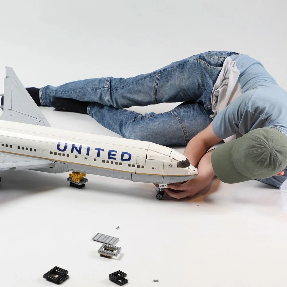 Flying the Friendly Skies: A LEGO Plane with 10,000 Parts