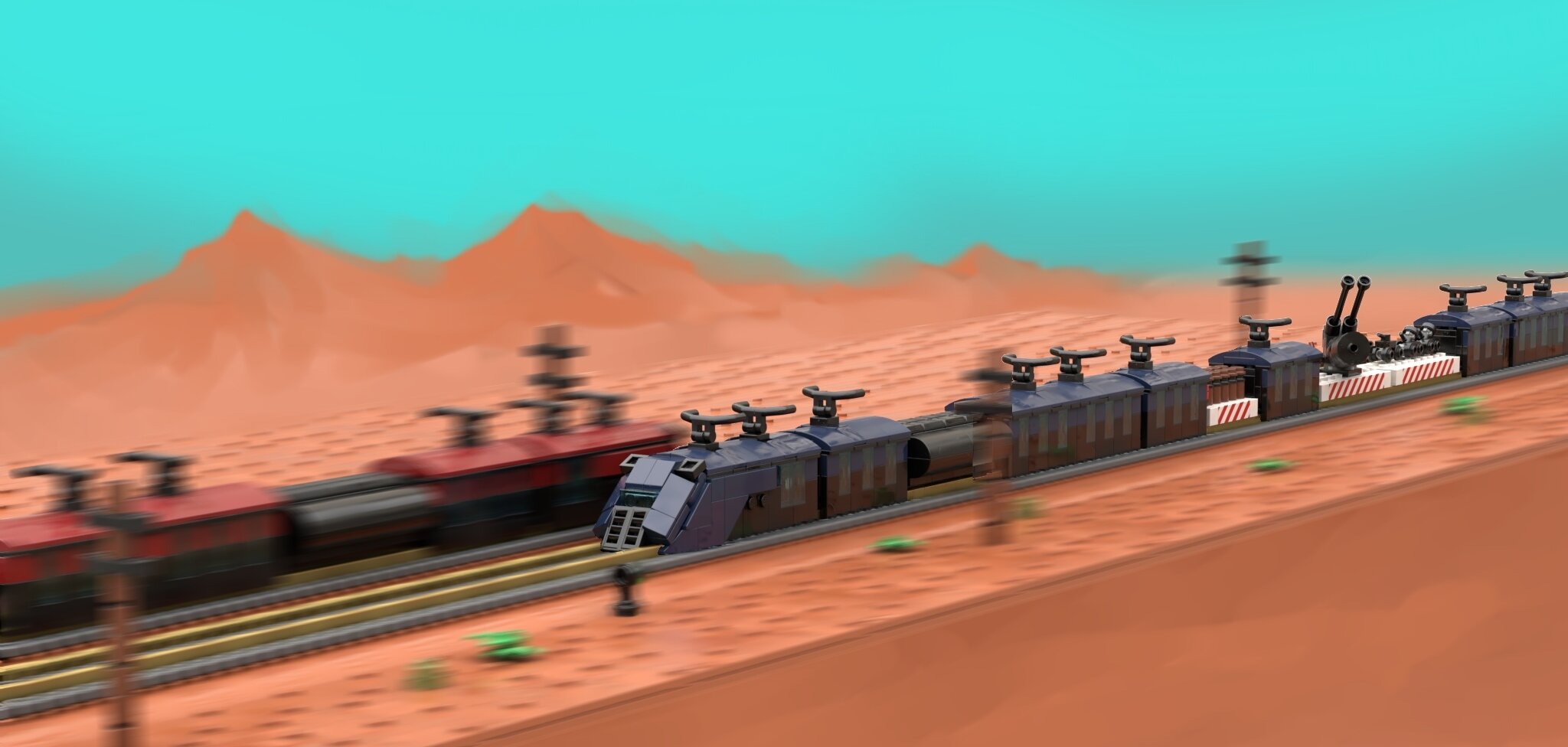 High Speed Bullet Train