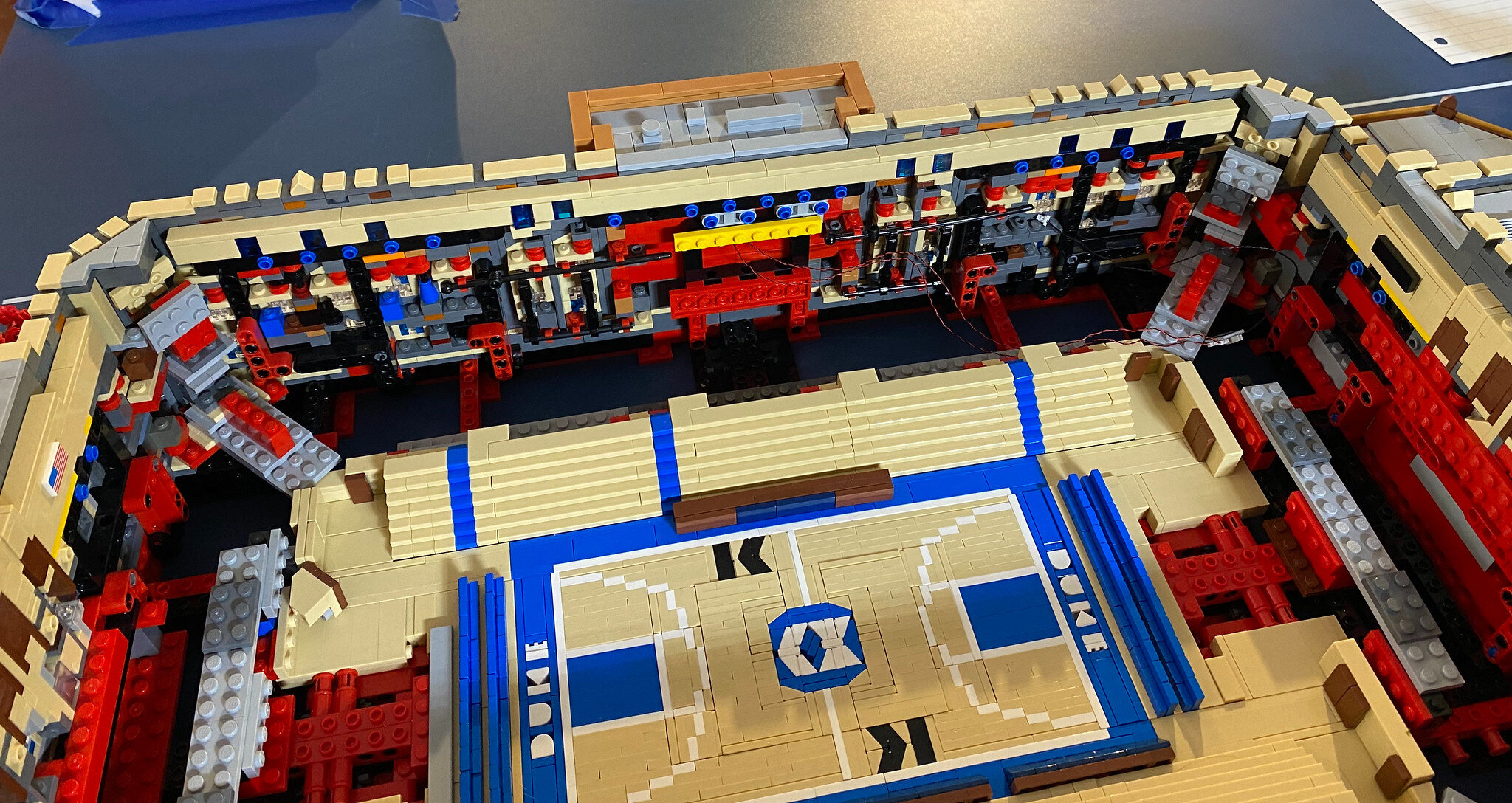 Building Basketball: Duke's Cameron Indoor Stadium in LEGO - BrickNerd -  All things LEGO and the LEGO fan community