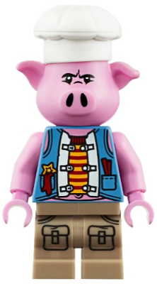Pigsy with blue vest