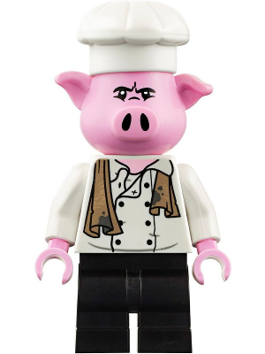 Pigsy with white coat