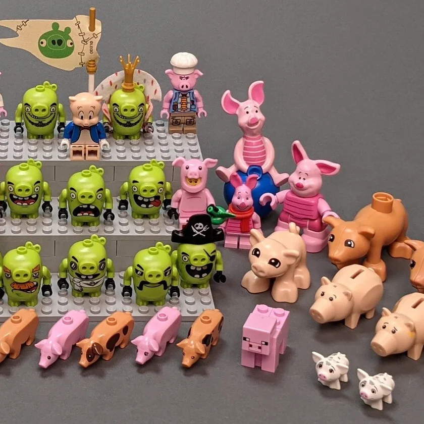 LEGO Pig Palooza: No Flies in This Oinkment!