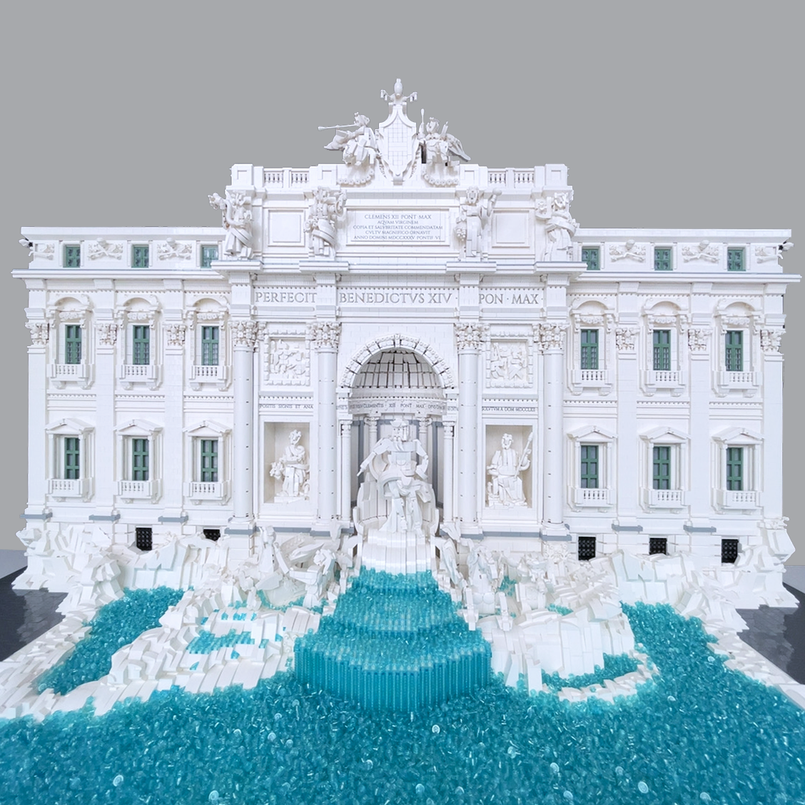 I Found Rome a City of Bricks: The UCS LEGO Trevi Fountain