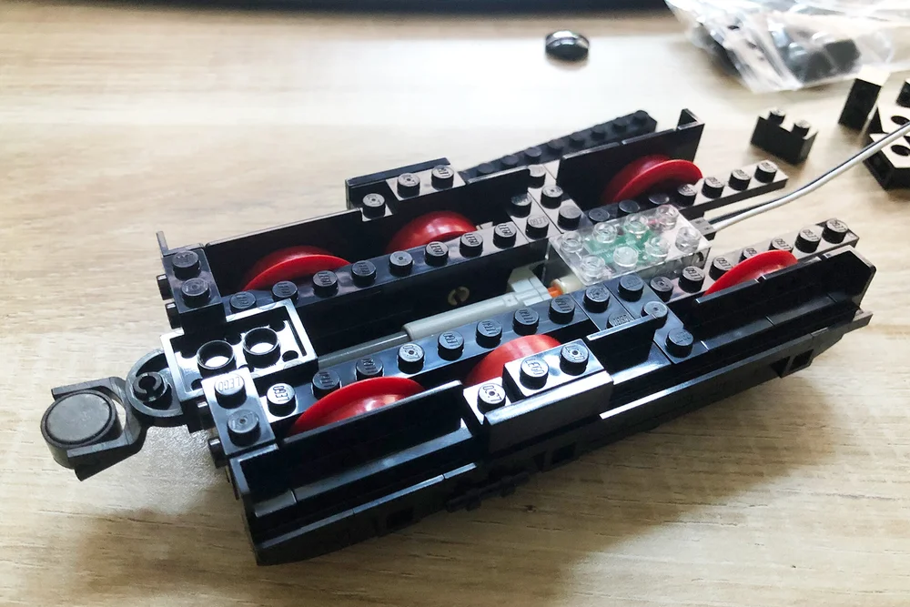  Coupling magnet in normal position. 