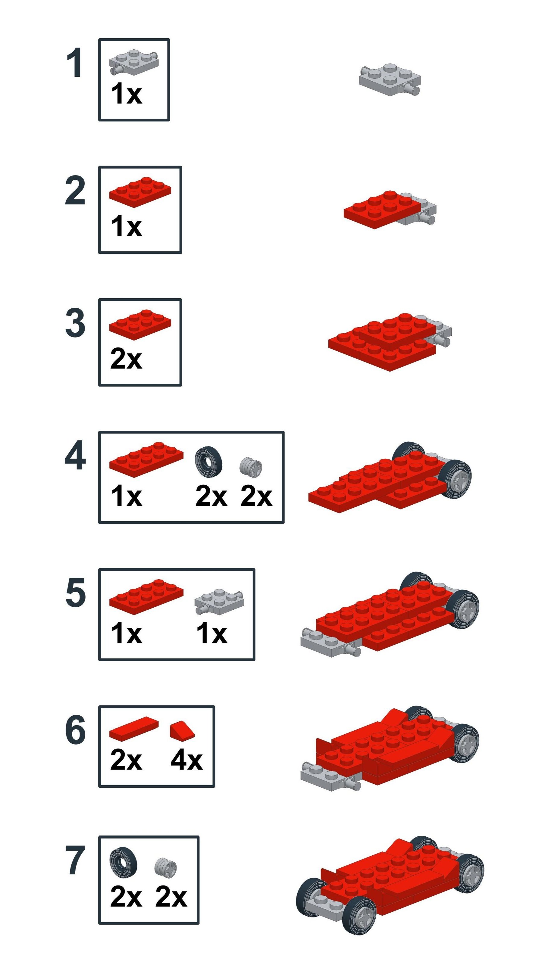 Instructions Build a Mini LEGO Fabuland Car BrickNerd - things LEGO and the LEGO fan community