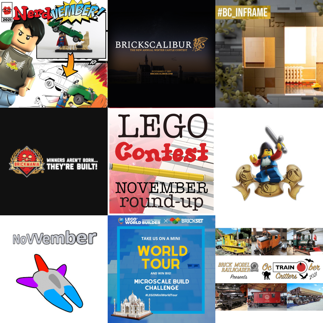 LEGO Contest Round-Up for November 2021