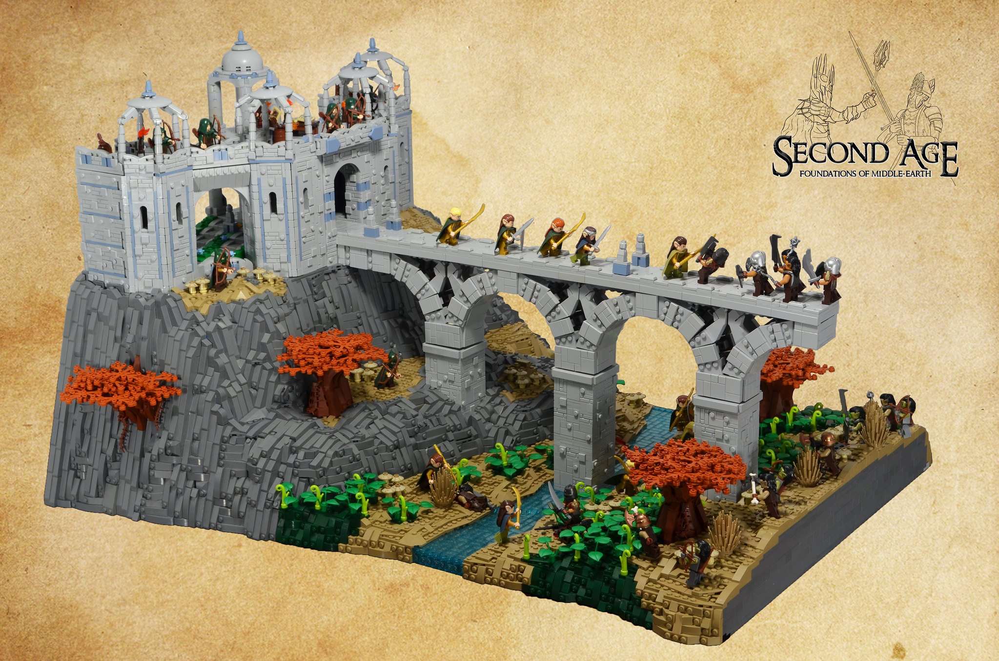 Siege of Ost-in-Edhil by norlego
