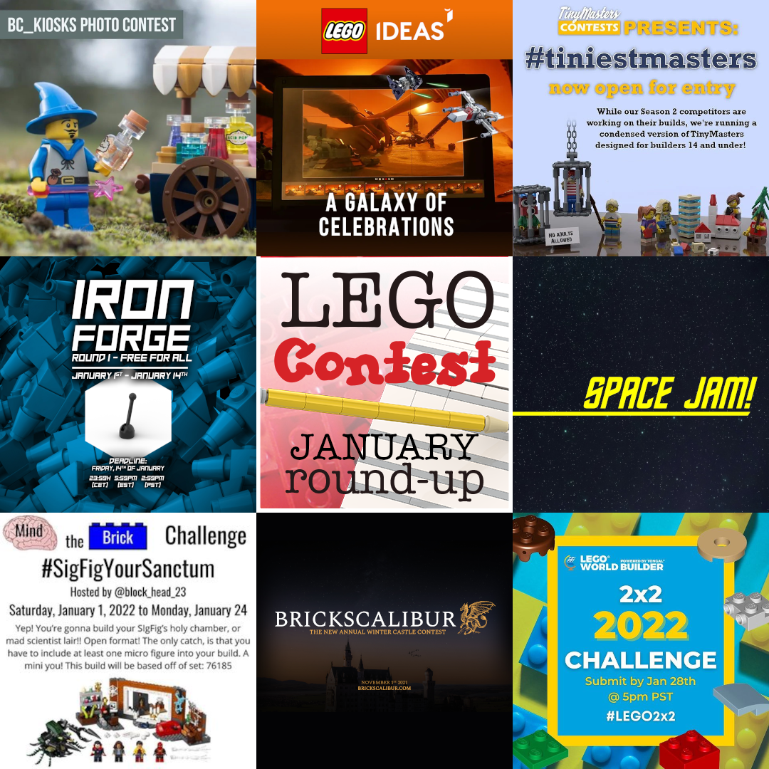 LEGO Contest Round-Up for January 2022