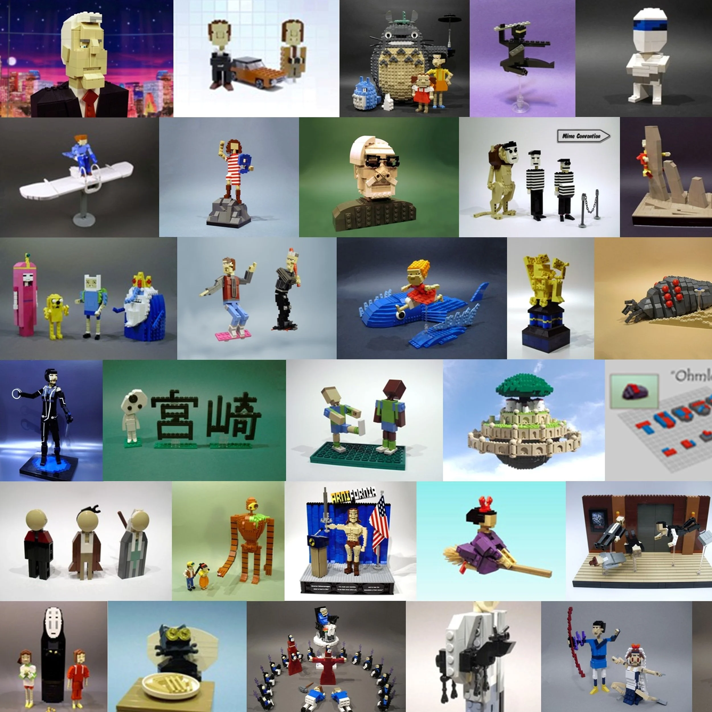 LEGO MOC Collages II: The Sequel