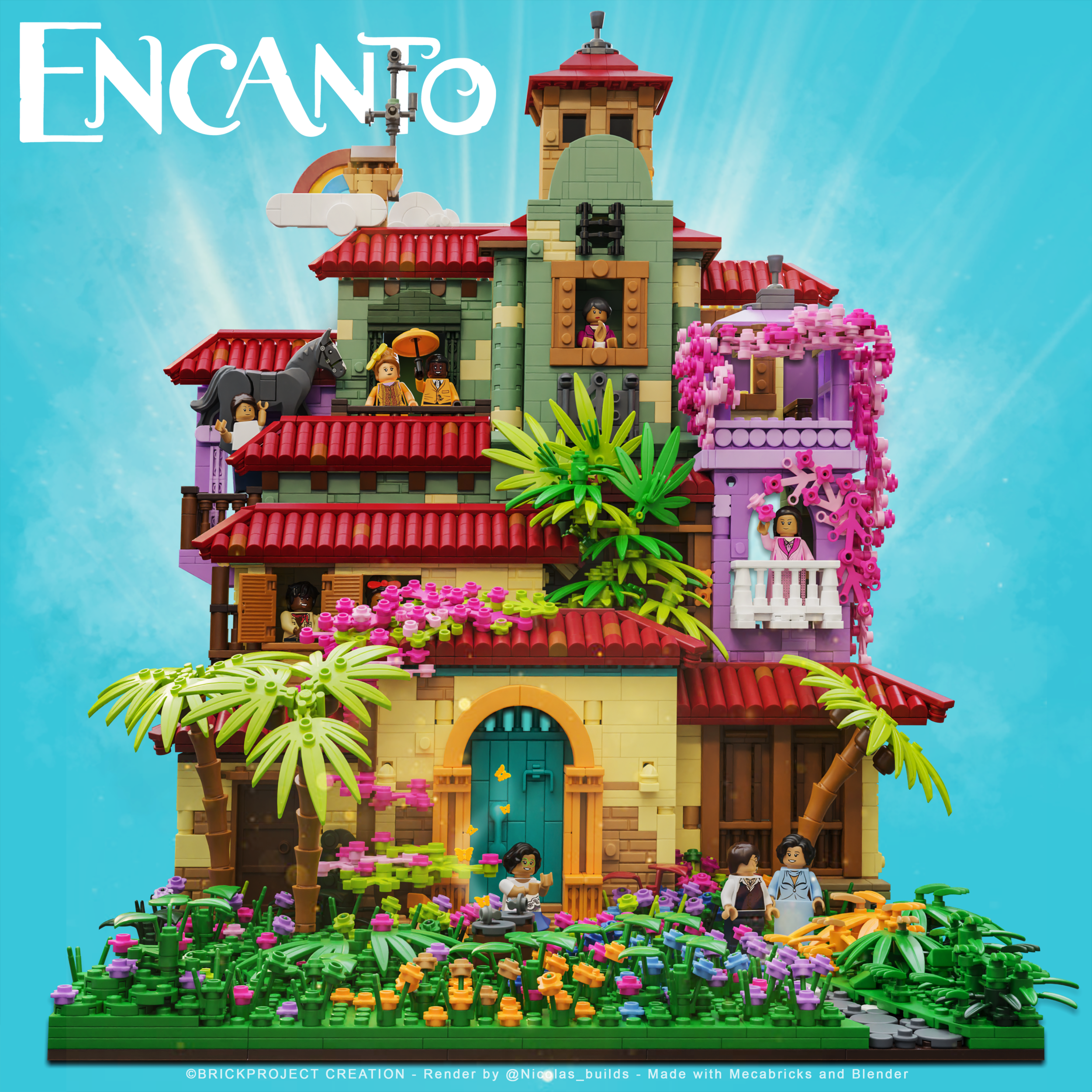 Enchanted by Encanto: The Movie MOCs of Thomas Carlier