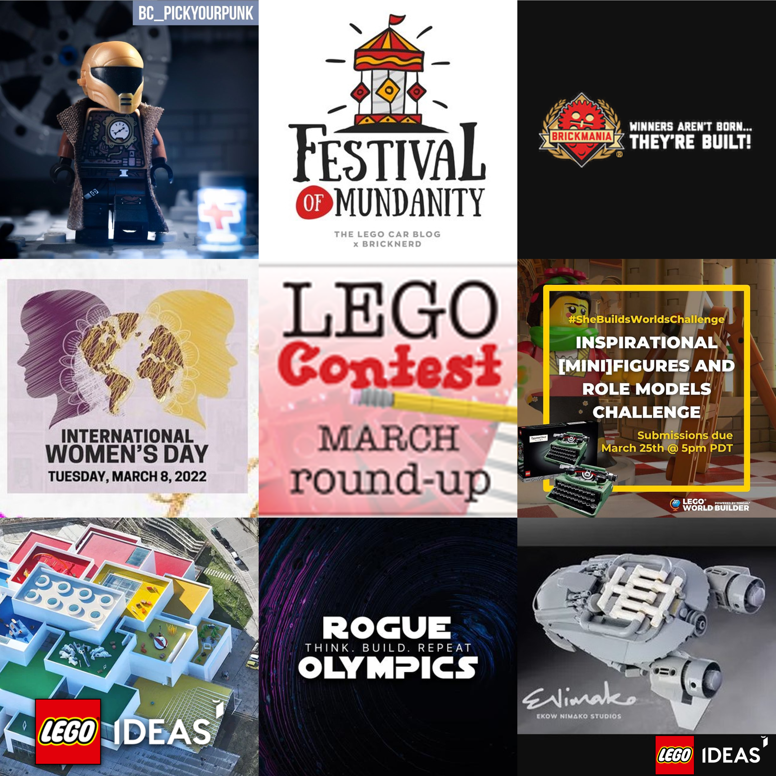 LEGO Contest Round-Up for March 2022