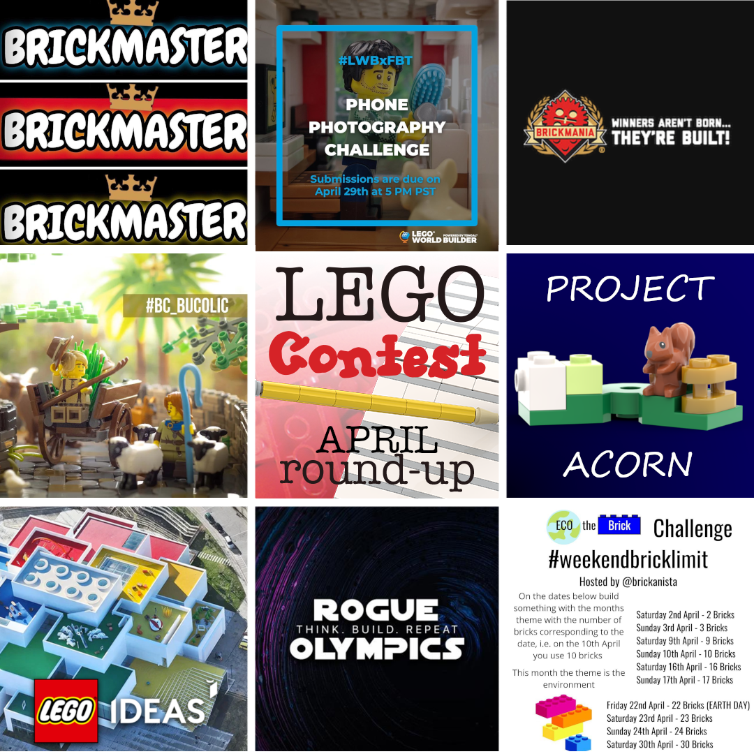 LEGO Contest Round-Up for April 2022