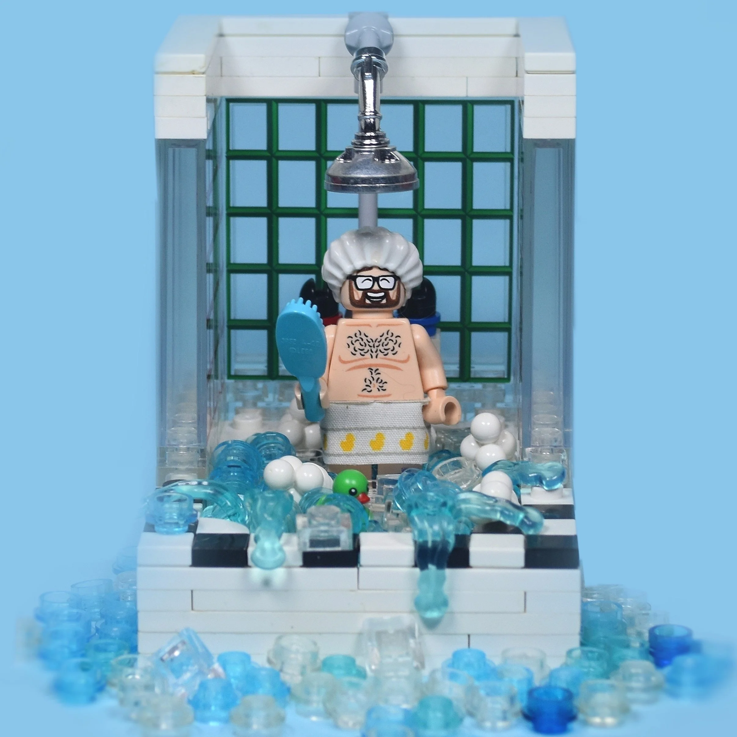 April Showers: Brick-Built Bathroom Showers