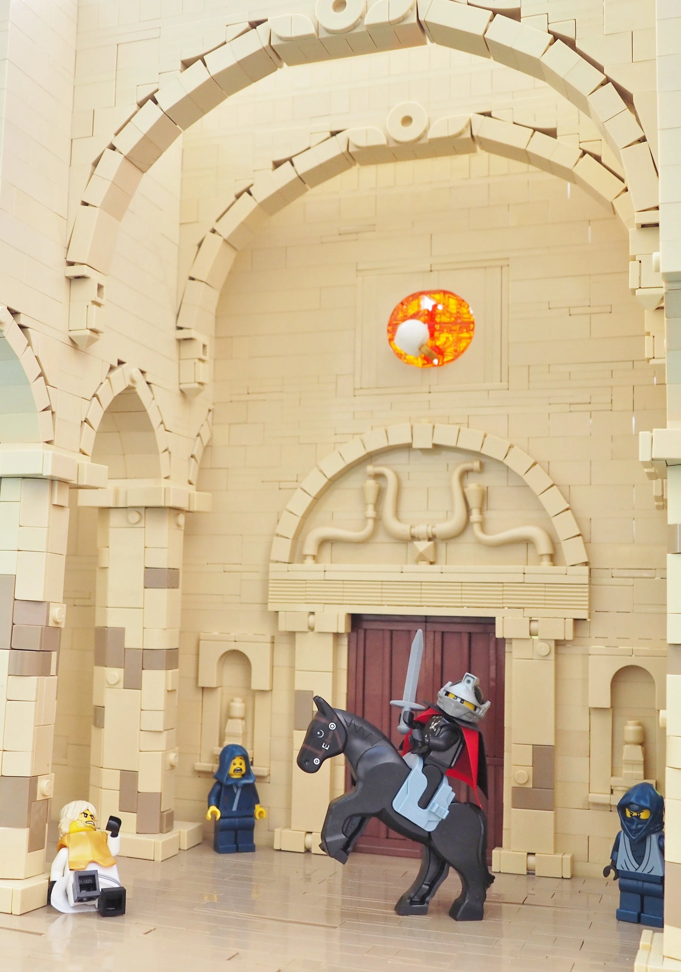  another scene where I built far more than necessary, including a wing on either side of the cathedral which couldn’t possibly all be captured in the same image 