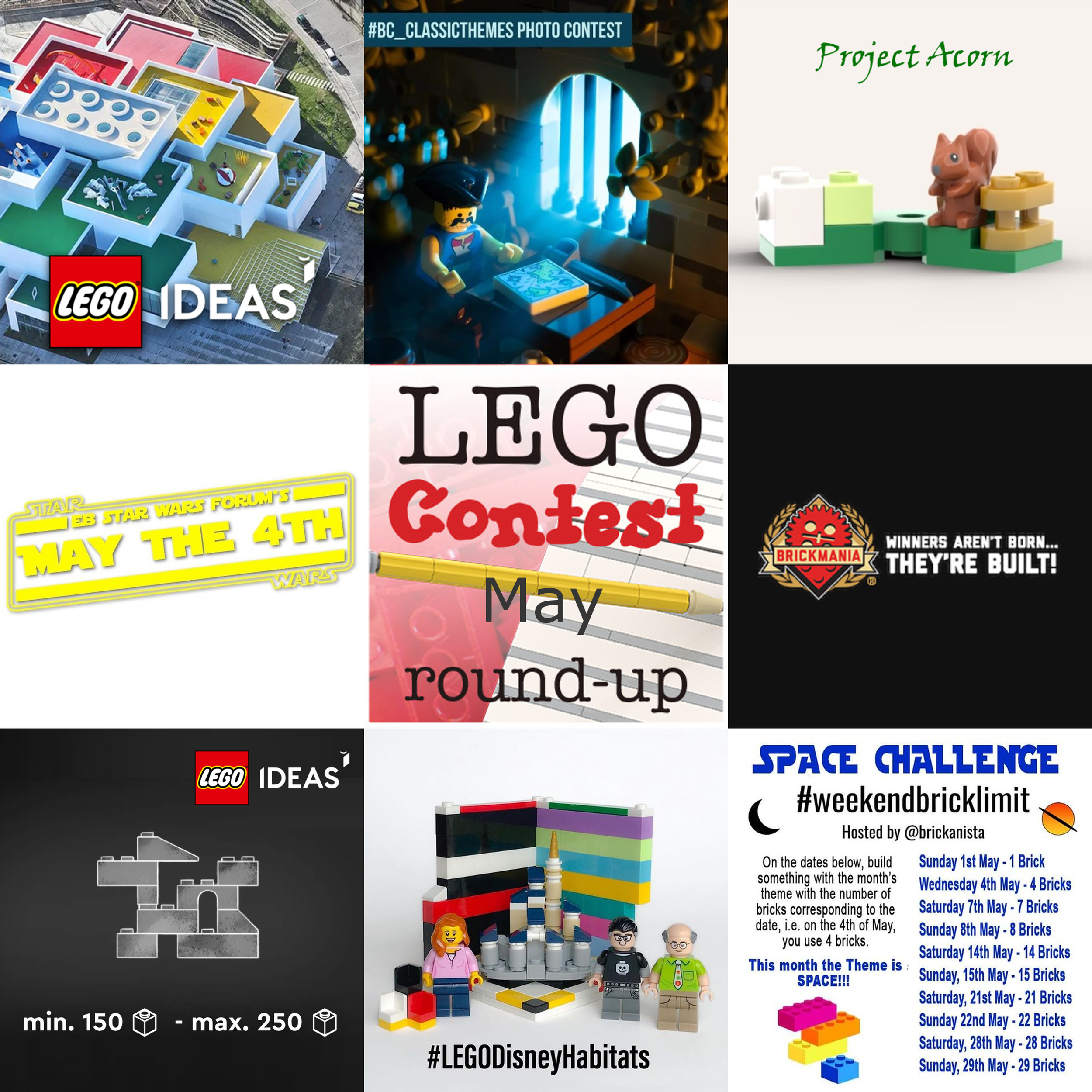LEGO Contest Round-Up for May 2022