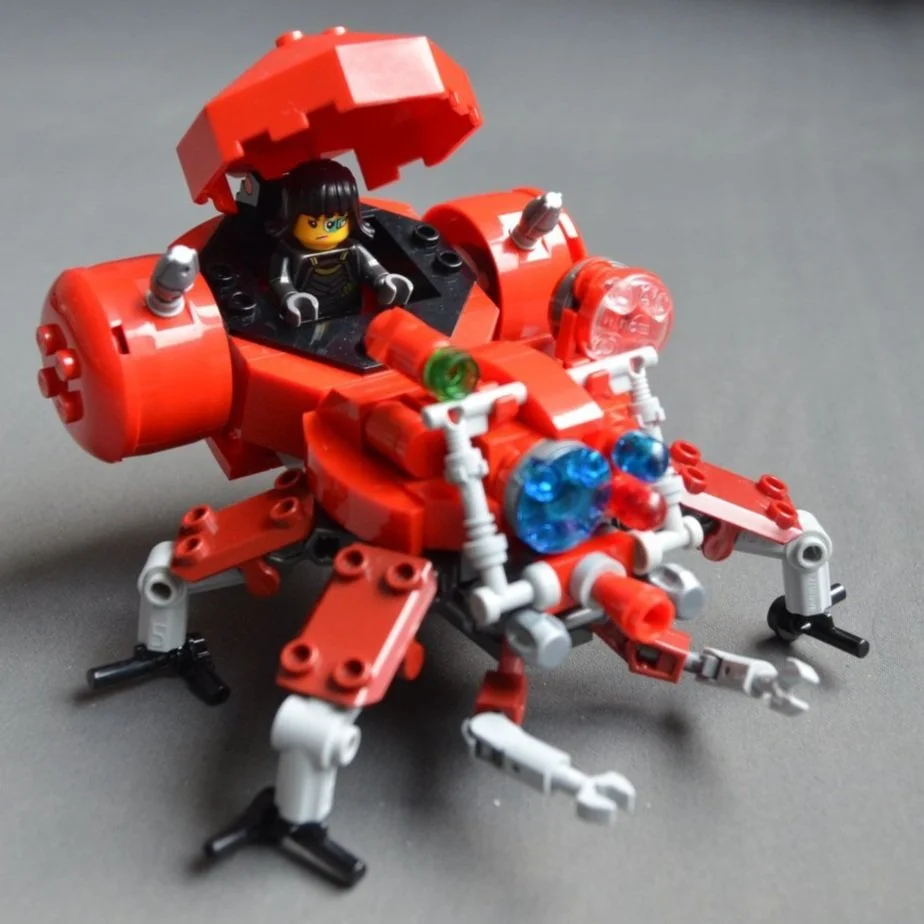Itsy Bitsy Armed Spider: A LEGO Think Tank for Marchikoma