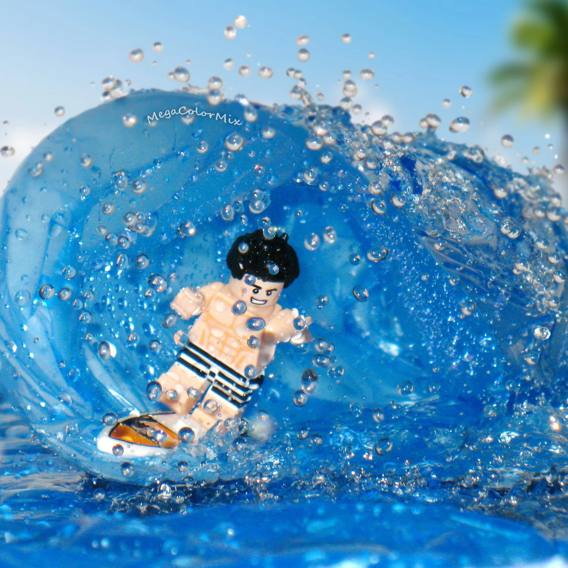 Catching a Wave: Adding Moving Water to LEGO Photos