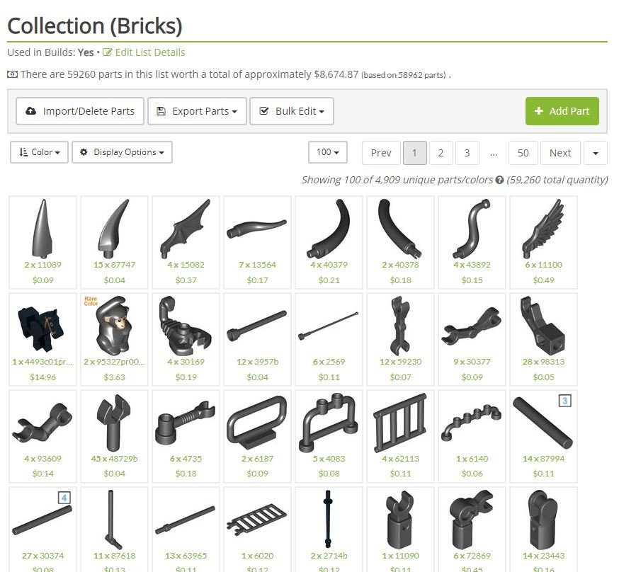 Counting Brick by Brick: Cataloging My LEGO Collection - BrickNerd ...