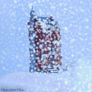A Snowy Shrieking Shack For Christmas in July