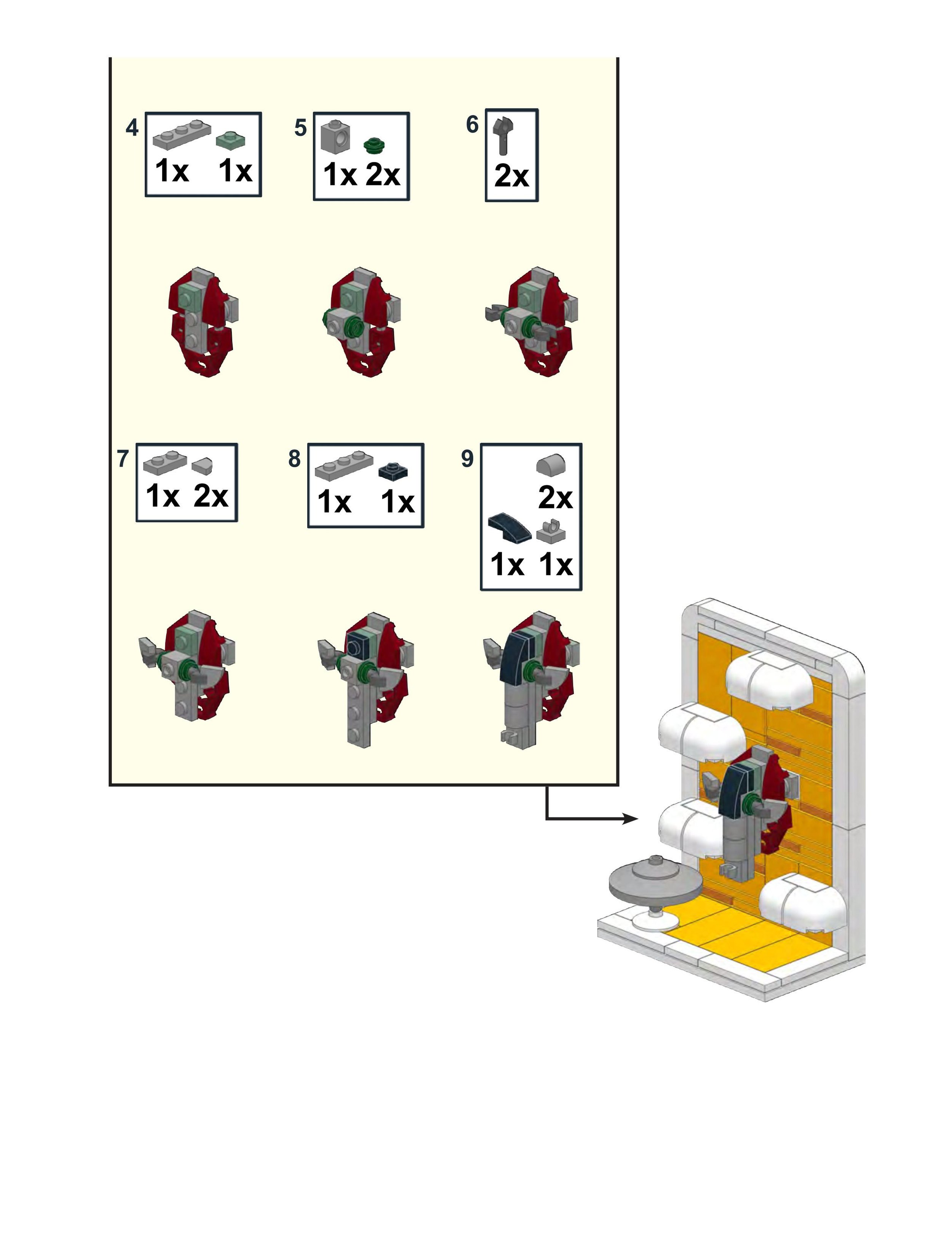 Flying by Bespin - Boba Fett and Cloud City Desk Vignette - LEGO Instructions - BrickNerd - 5.jpg