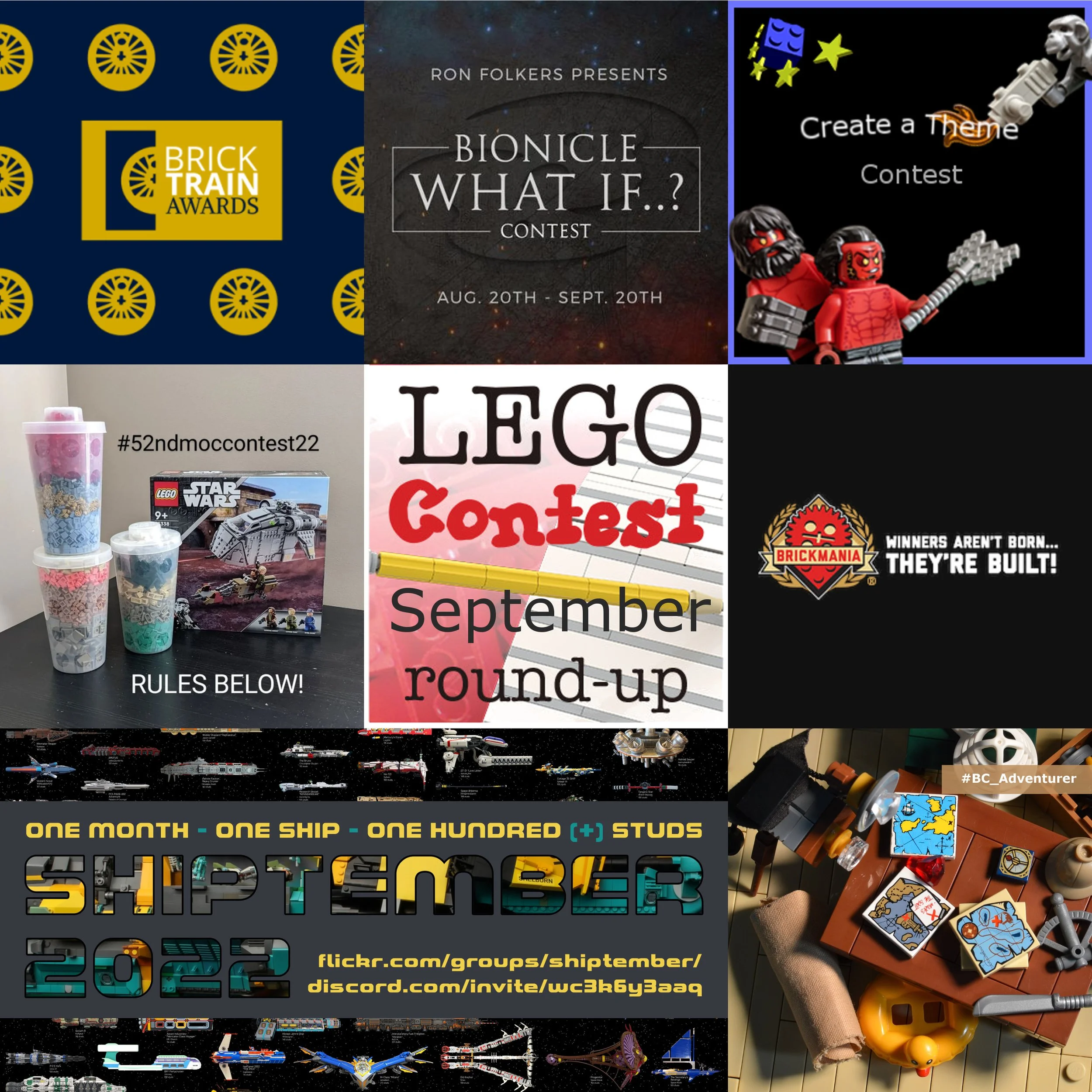 LEGO Contest Round-Up for September 2022