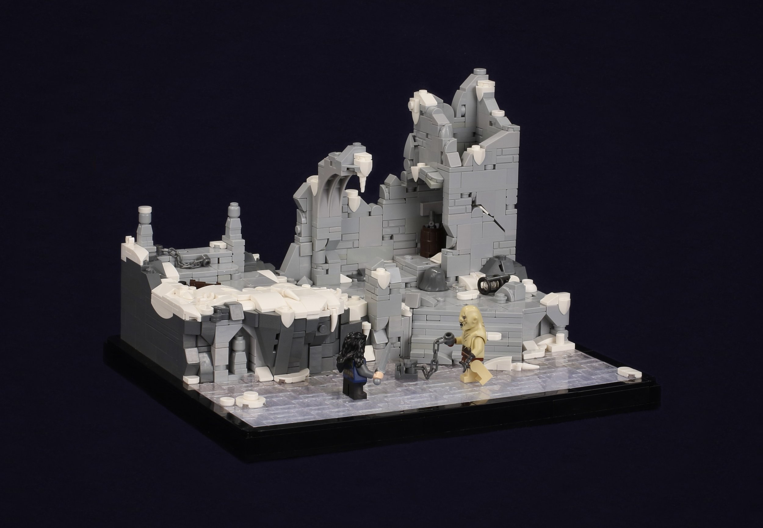 Insane LEGO Lord of the rings - Minas Tirith Battle 120.000 bricks