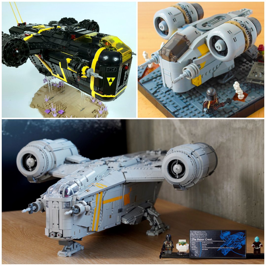 Razor Crest Round-Up: These Mandalorian MOCs Are Sharp!