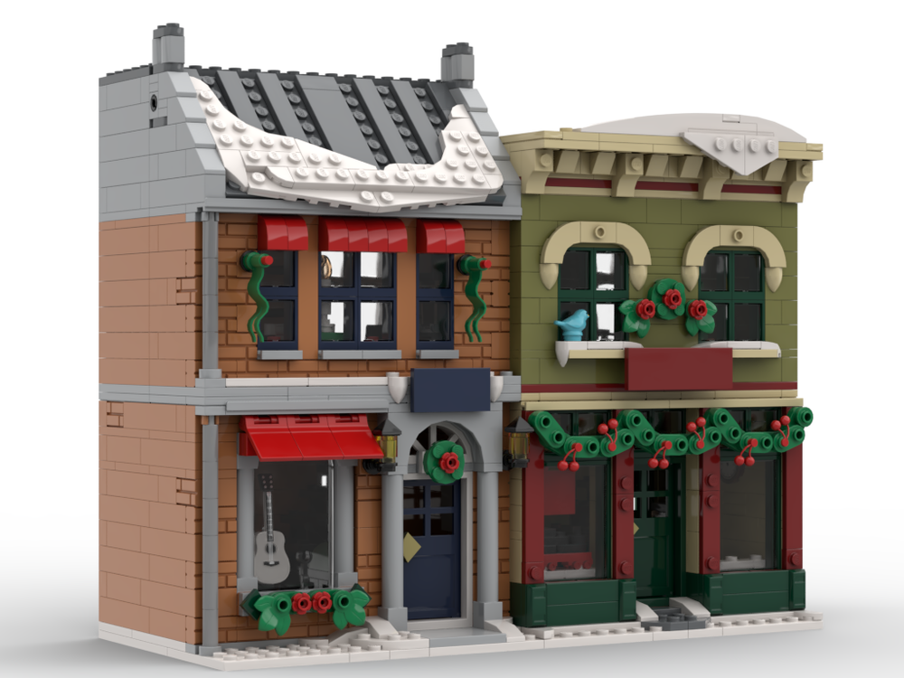 Modular Holiday Main Street by Brick Artisan